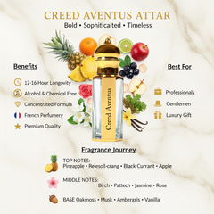 Creed Aventus Attar – Premium Fragrance Oil