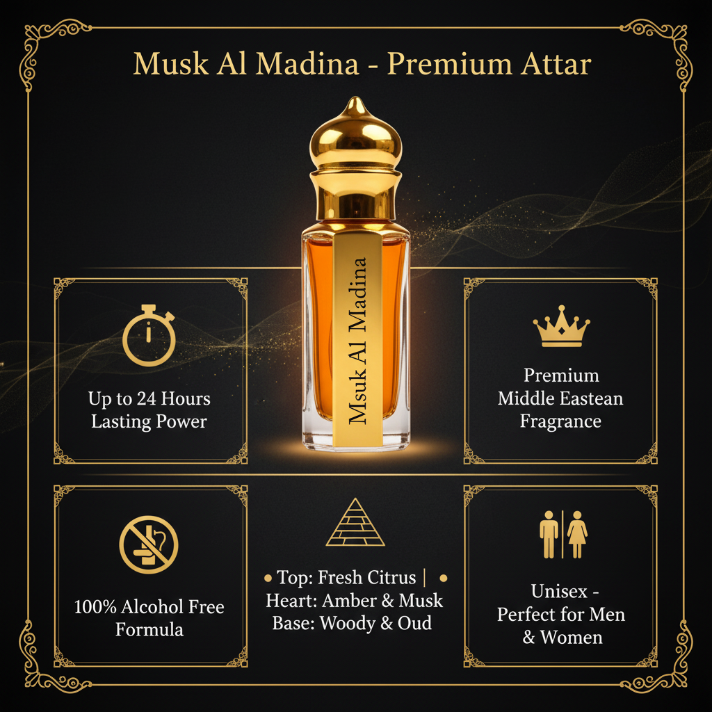 Musk Al Madina - Premium Fragrance Oil